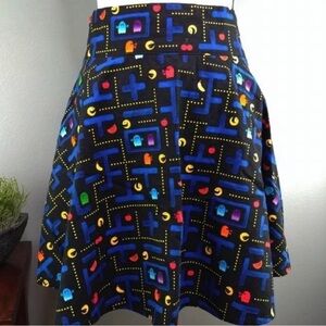 Retrolicious Pac-Man Skirt Size Small EUC